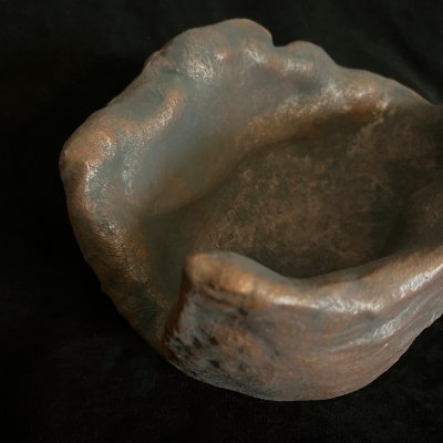 Angled view into the inner cavity showing the polymer and limestone construction.