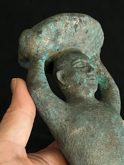Sumerian foundation peg, replica