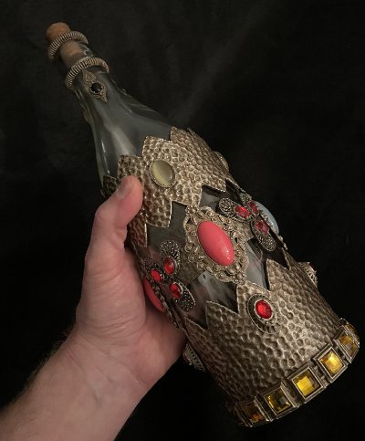 Wine bottle, theatrical